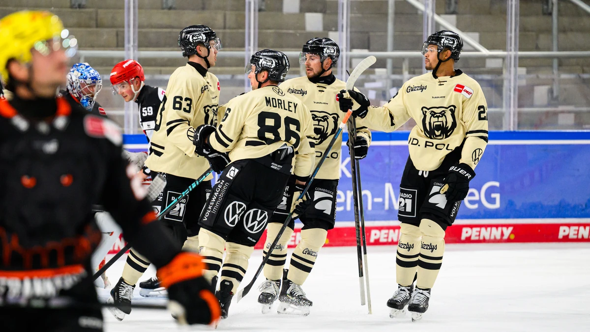 Rückkehrer Tyler Morley (links) möchte mit seinen Grizzlys an alte Erfolge anknüpfen.